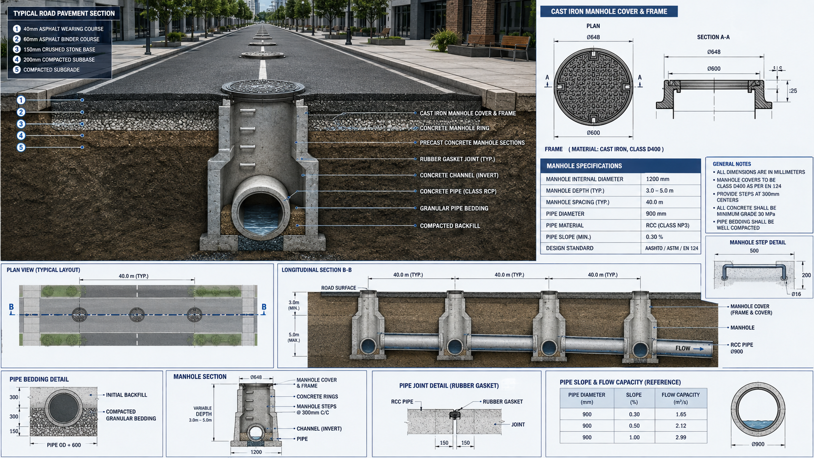 Hitung Jarak Manhole Drainase [Panduan Cepat]